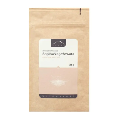 Soplówka jeżowata bio Lions mane mielona  50g Nanga