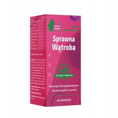Sprawna wątroba 60 kaps.Pasolek