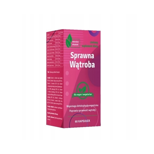 Sprawna wątroba 60 kaps.Pasolek