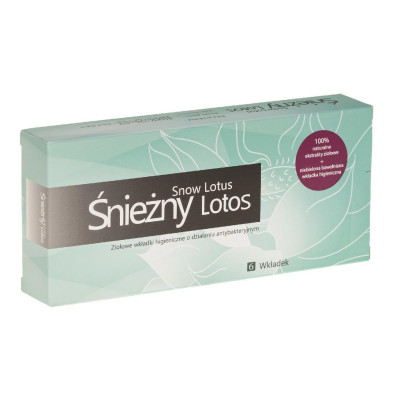 Śieżny Lotos-ziołowe wkładki higiniczke  o działaniu antybakteryjnym 6 wkładek