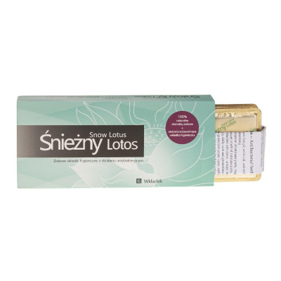 Śieżny Lotos-ziołowe wkładki higiniczke  o działaniu antybakteryjnym 6 wkładek