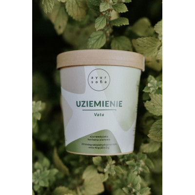 Uziemienie Vata herbatka ziołowa 100g  Ayursofia