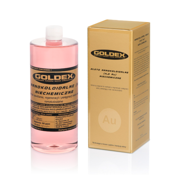 Złoto Nanokoloidalne 1000 ml