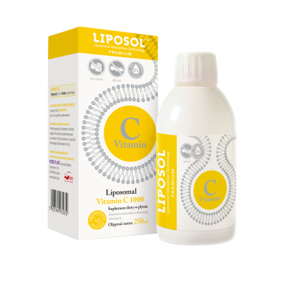 Liposol C 1000TM Liposomalna Witamina C  1000 (Buforowana) 250 ml bezsmakowa w płynie 250ml Aliness