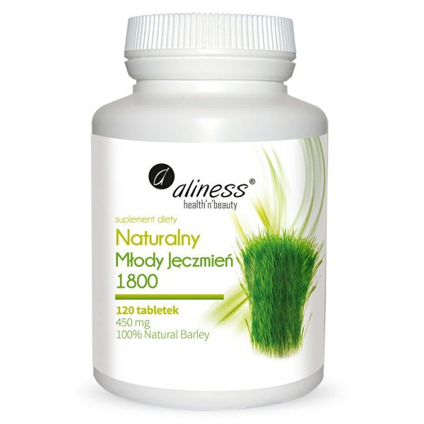 Naturalny Młody Jęczmień, 120 tab.  Aliness
