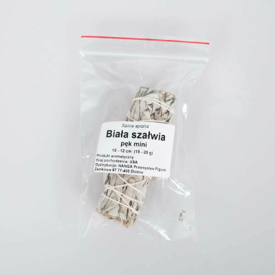 Biała szałwia pęk 10cm-12cm 28-35g
