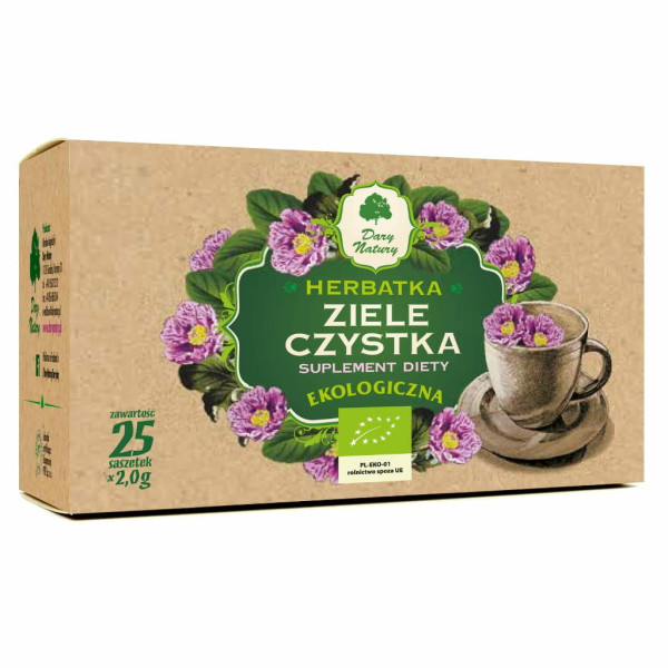 Czystek EKO 25x2g saszetki Dary Natury
