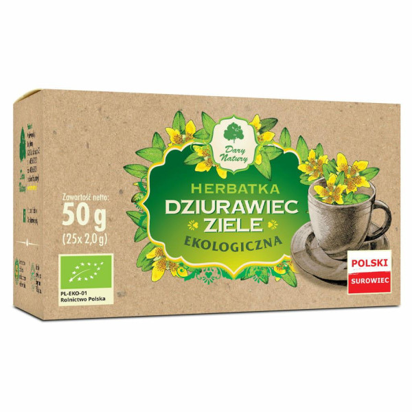 DZIURAWIEC ZIELE Eko 25x2g Dary Natury