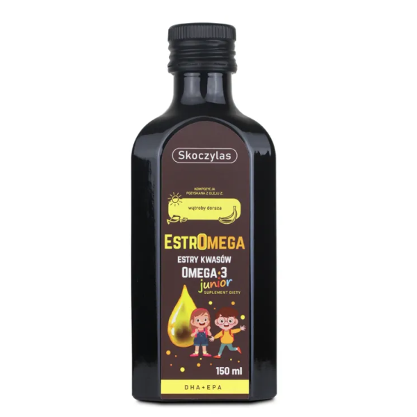 Estromega kwasy omega 3 junior 150ml  Skoczylas