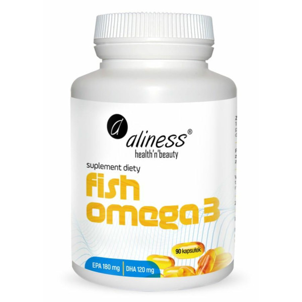 Fish Omega 3 180/120 mg x 60 kapsułek  Aliness