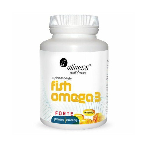 Fish Omega 3Forte 60kap Aliness