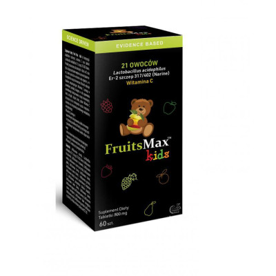 FruitMax Kids 500mg 60 tabl. Narum