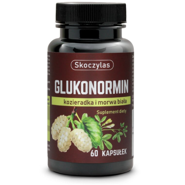 Glukonormin kozieradka, morwa 60kaps  Skoczylas