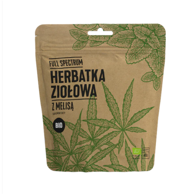 Herbatka konopna z melisą 40g BIO Cosma