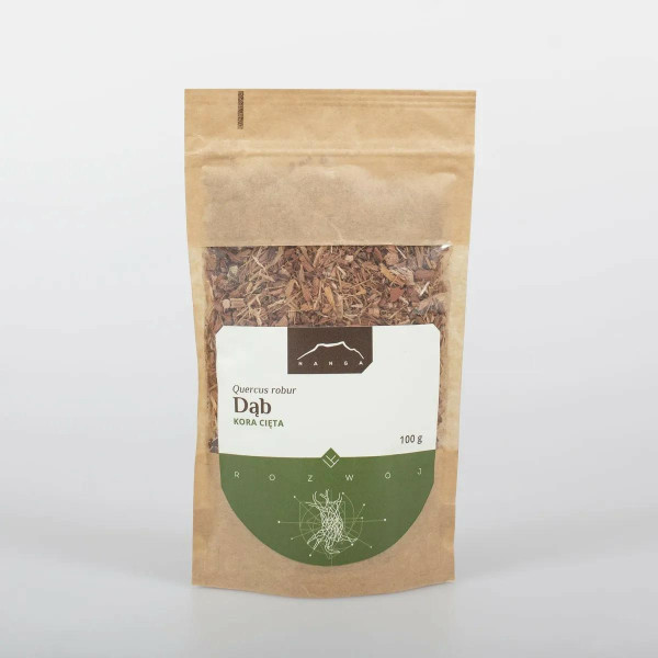 Kora dębu cięta 100g Nanga