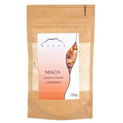 Maca czerwona BIO standard 100 g Nanga