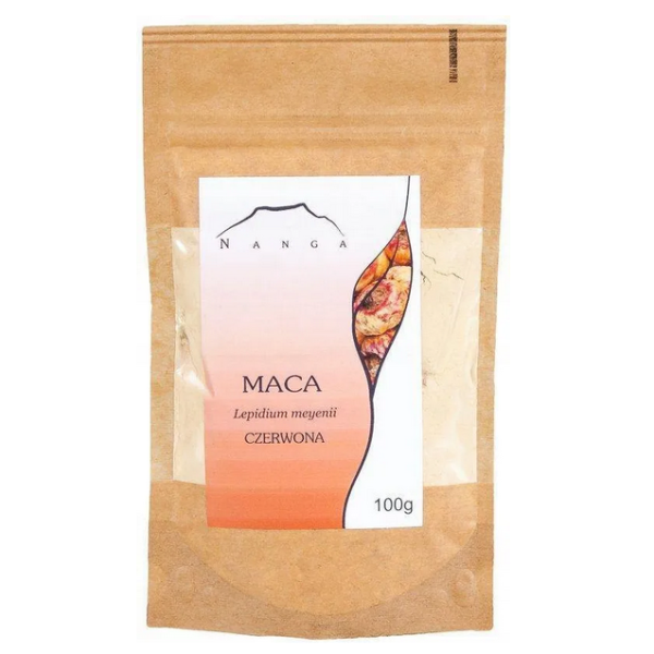 Maca czerwona BIO standard 100 g Nanga