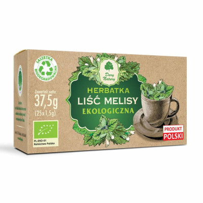 Melisa liść eko 25x1,5g Dary Natury