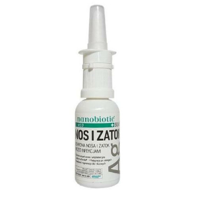 Nanobiotic silver med nos i zatoki 30 ml Nano tech Nanobiotic silver med nos i zatoki 30 ml Nano tech