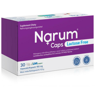 Narum Caps Lactosse Free 150 mg 30 szt