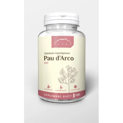 Pau D`ARCO 100 kapsułek x 600 mg Nanga
