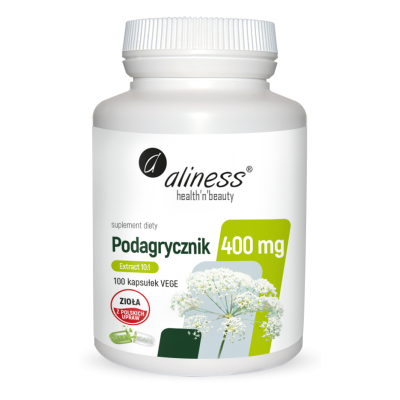 Podagrycznik eks 10:1 400mgx100caps.  Aliness