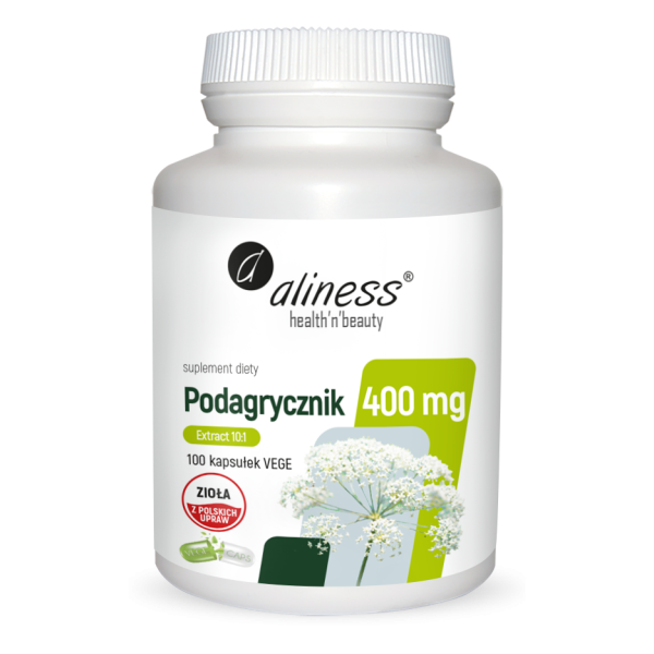 Podagrycznik eks 10:1 400mgx100caps.  Aliness