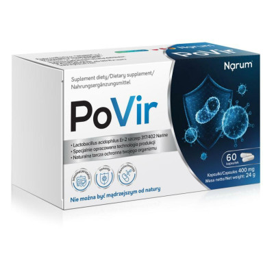 PoVir 400mg 60 kaps Narum