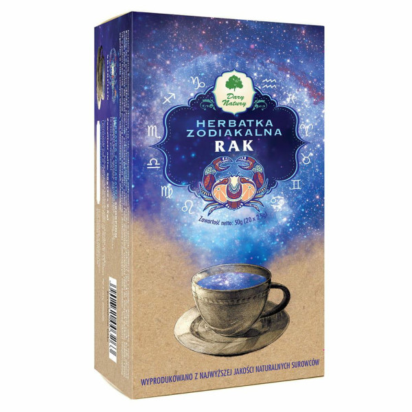 RAK - herbatka zodiakalna 20x2,5g Dary  Natury