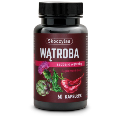 Wątroba suplement 60 kaps Skoczylas