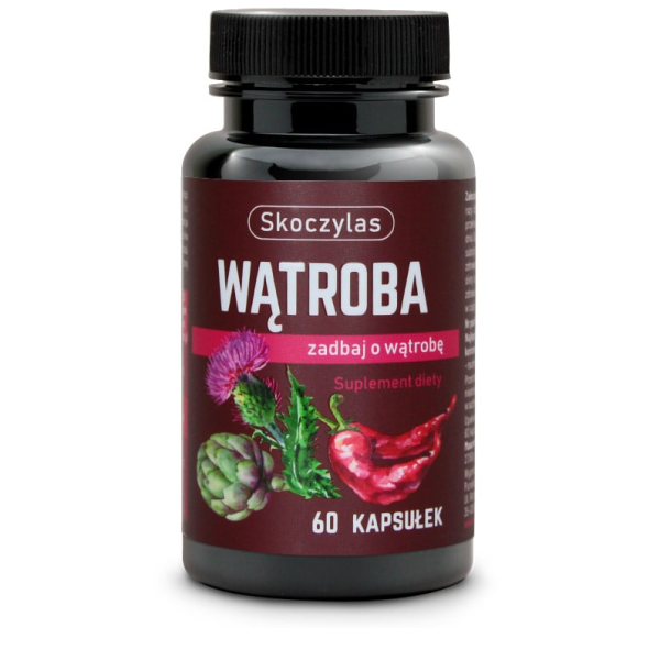 Wątroba suplement 60 kaps Skoczylas