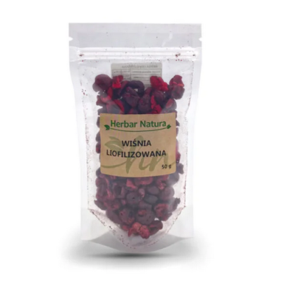 Wiśnia liofilizowana owoc 50 g Herbar