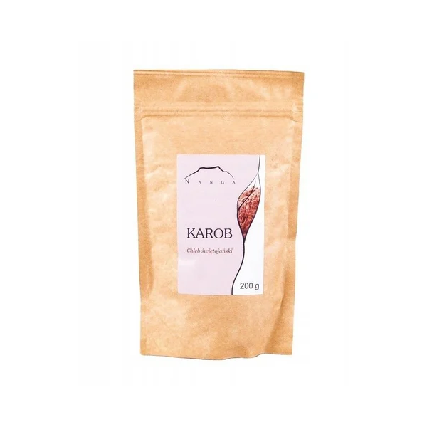 Chleb Świętojański - Karob mielony 200g  Nanga