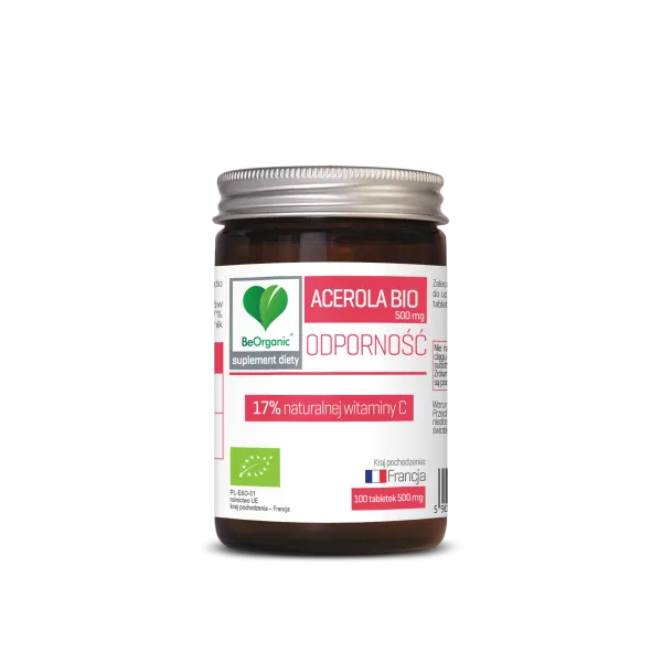 Acerola BIO 17% 500mg x 100 tabl.  BeOrganic