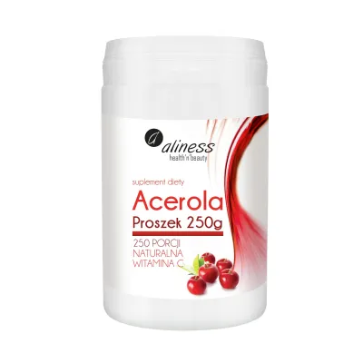 Acerola, proszek 250g Aliness