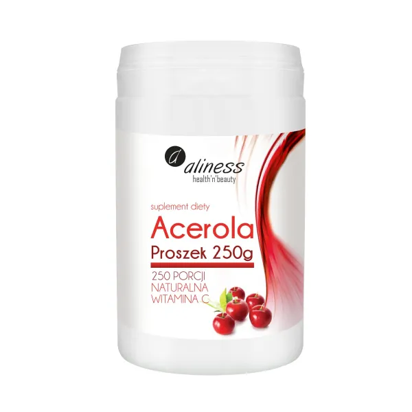 Acerola, proszek 250g Aliness