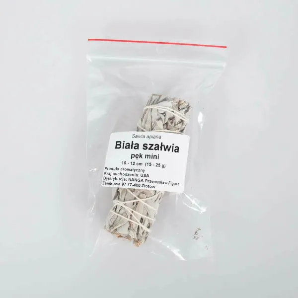 Biała szałwia pęk 10cm-12cm 28-35g