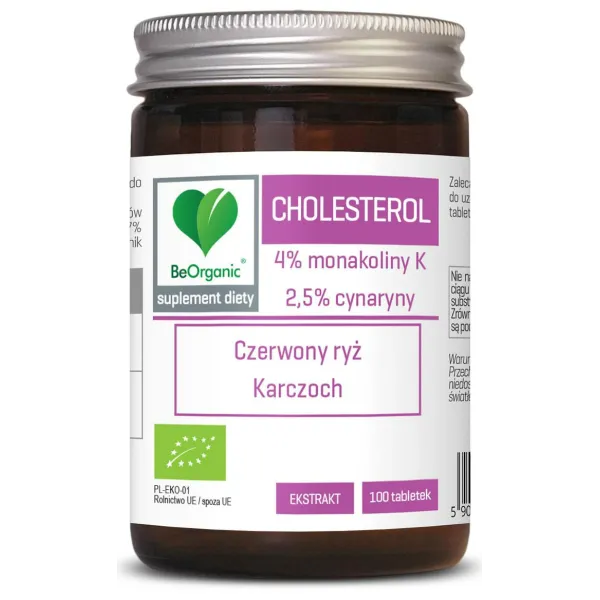Cholesterol BIO 400 mg x 100 tabl  BeOrganic