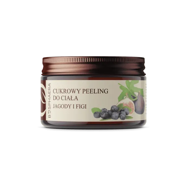 Cukrowy peeling do ciała jagody i figi  200g Bosphaera