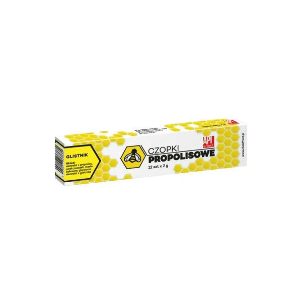 Czopki propolisowe glistnik 12 szt. x 2g   Api Efect
