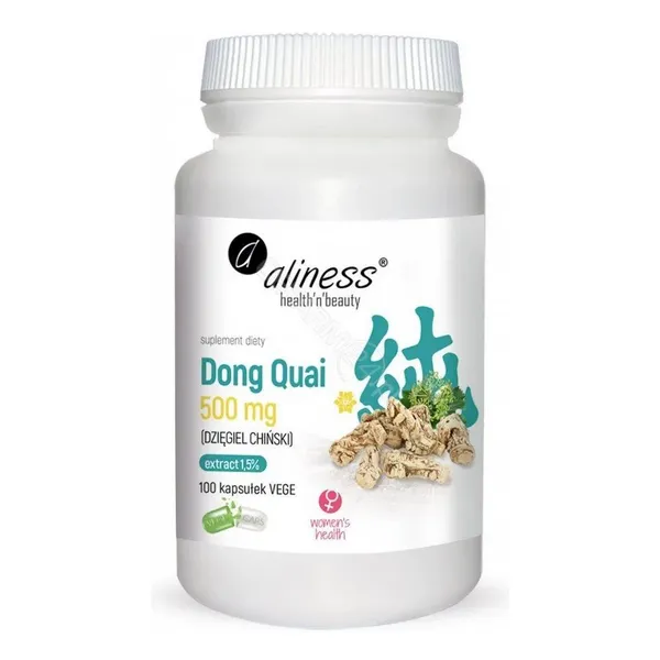 Dong Quai 120 kapsułek x 500 mg Aliness