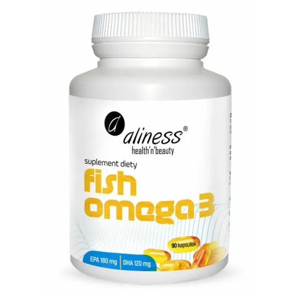 Fish Omega 3 180/120 mg x 60 kapsułek  Aliness