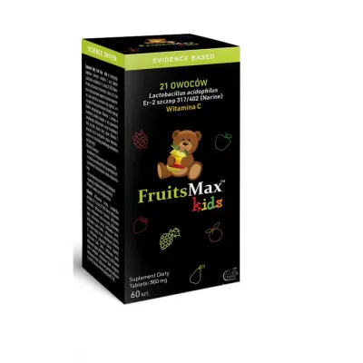 FruitMax Kids 500mg 60 tabl. Narum