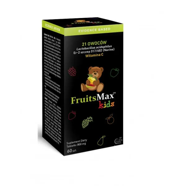 FruitMax Kids 500mg 60 tabl. Narum