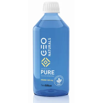 GEONATURALS, PURE SILICA - Krzem 200mg  x 500 ml Aliness