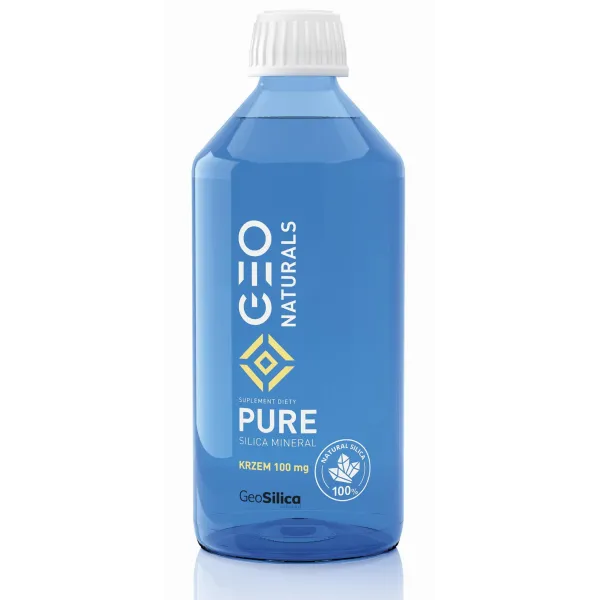 GEONATURALS, PURE SILICA - Krzem 200mg  x 500 ml Aliness