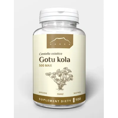 Gotu kola 500mg 100kaps Nanga