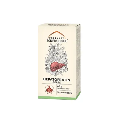 Hepatofratin Forte 30 x 2g Produkty Bonifraterskie