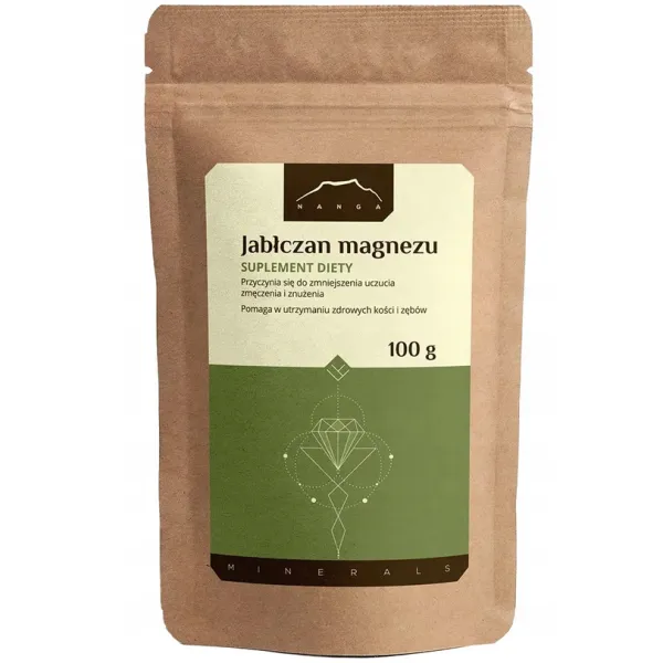 Jabłczan magnezu proszek 100g Nanga