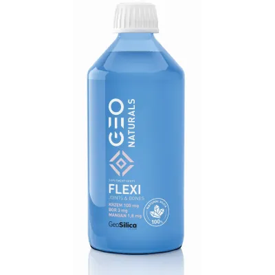 Krzem, Bor, Mangan Geonaturals Silica  Flexi x 500 ml Aliness